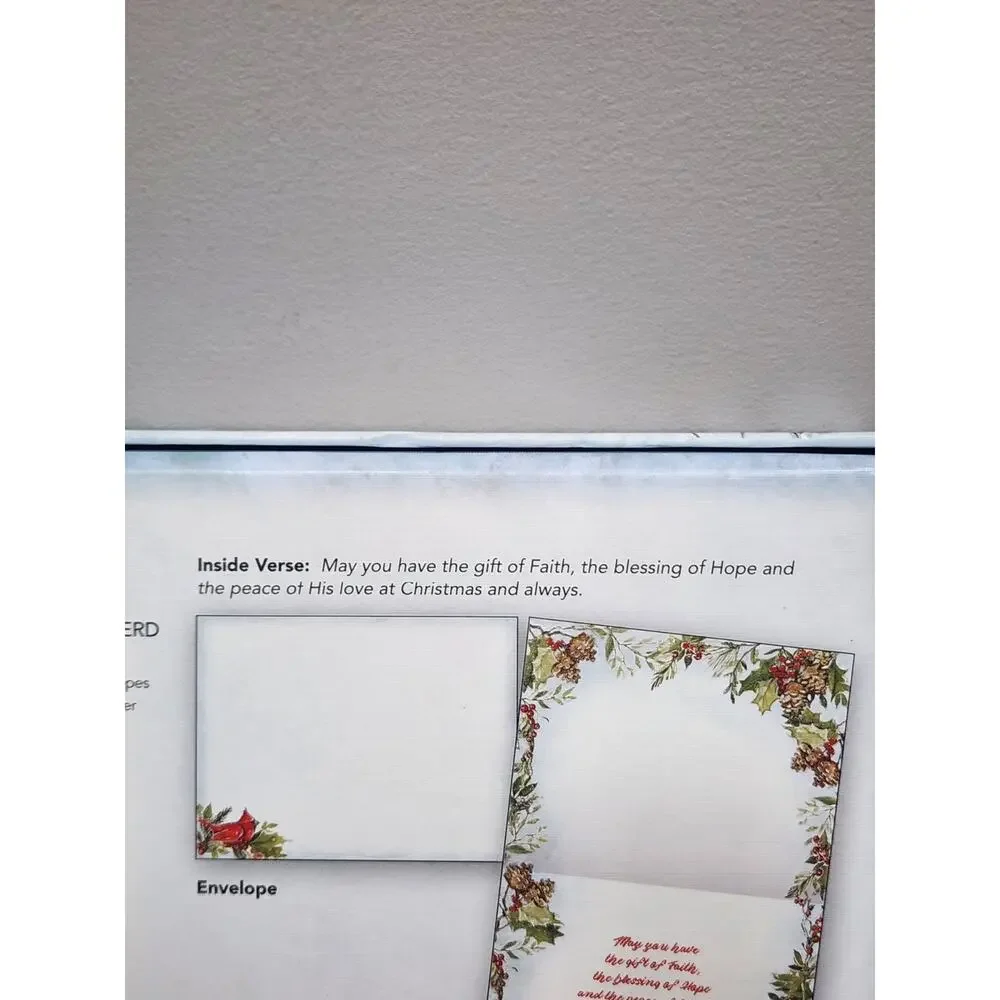 Lang The Lord Is My Shepherd Boxed Christmas Cards 18ct